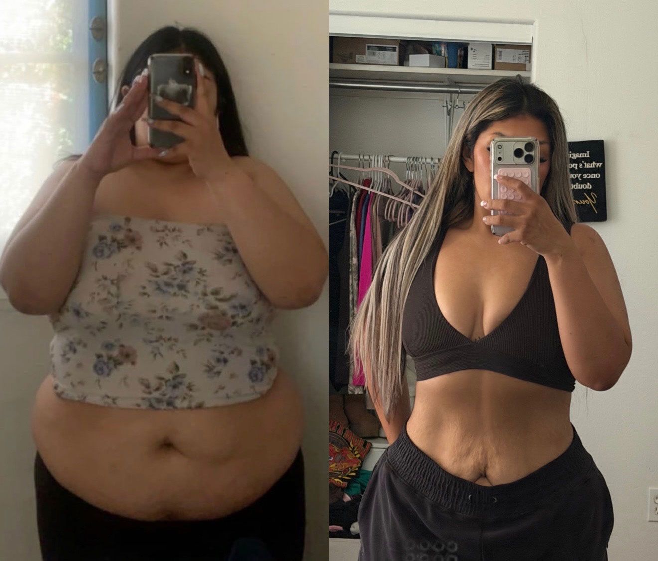 Coach before and after transformation photo